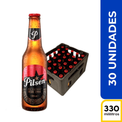 Caja Pilsen 330 ml x 30 uds