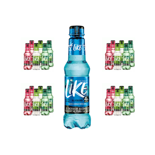 Coctel Like Mora Azul x 300 ml