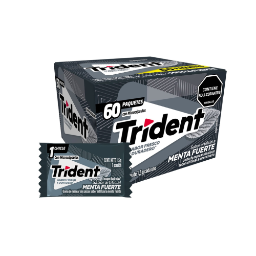 Trident Negro x 60