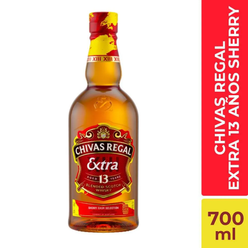 Chivas Regal Blended 12 años Botella x 700 ml