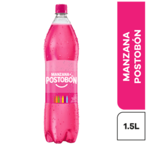 Postobon Manzana x 1.5 Litros