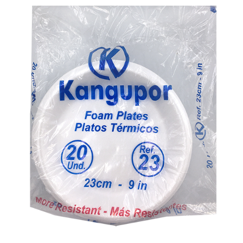 Platos Numero 23 x 20 uds
