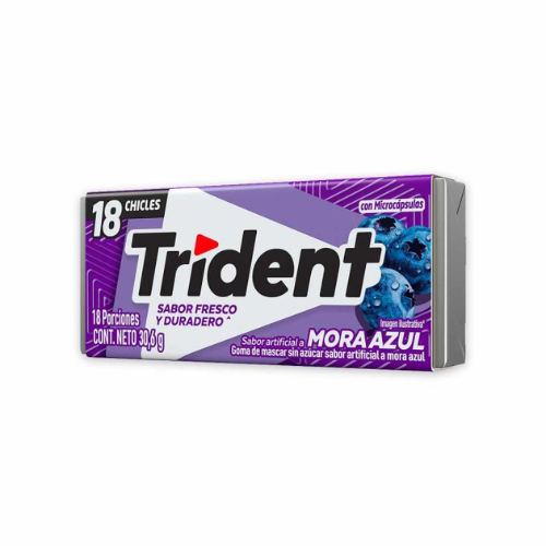 Trident Mora Azul x18
