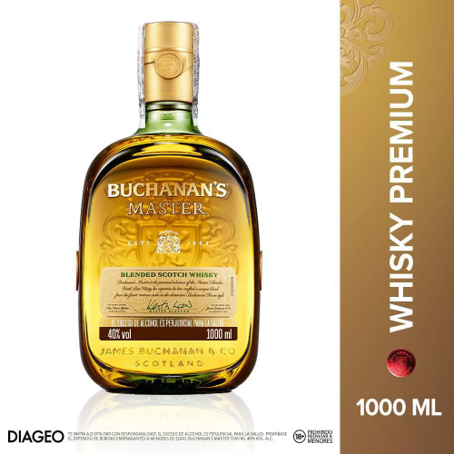 Buchanans Master Litro x 1000 ml