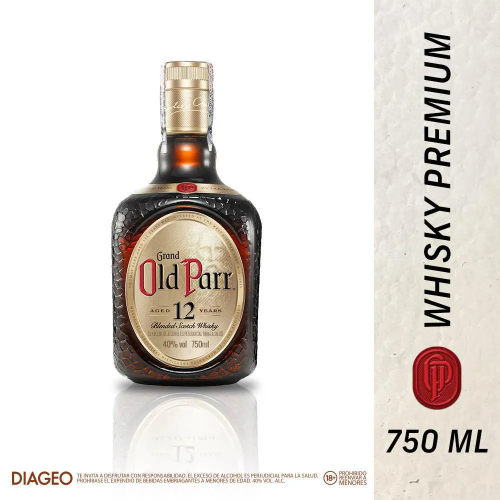 Old Parr 12 años Botella x 750 ml