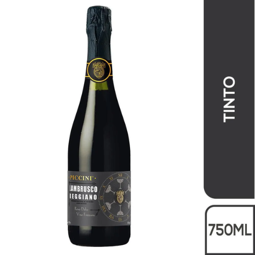 Vino Lambrusco Piccini Tinto x 750