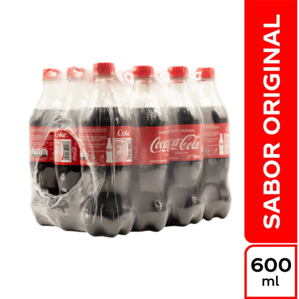 Display Coca-Cola 600 ml x 12 Uds