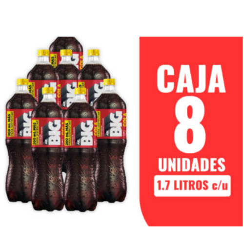 Display Big Cola 1700 ml x 8 Uds