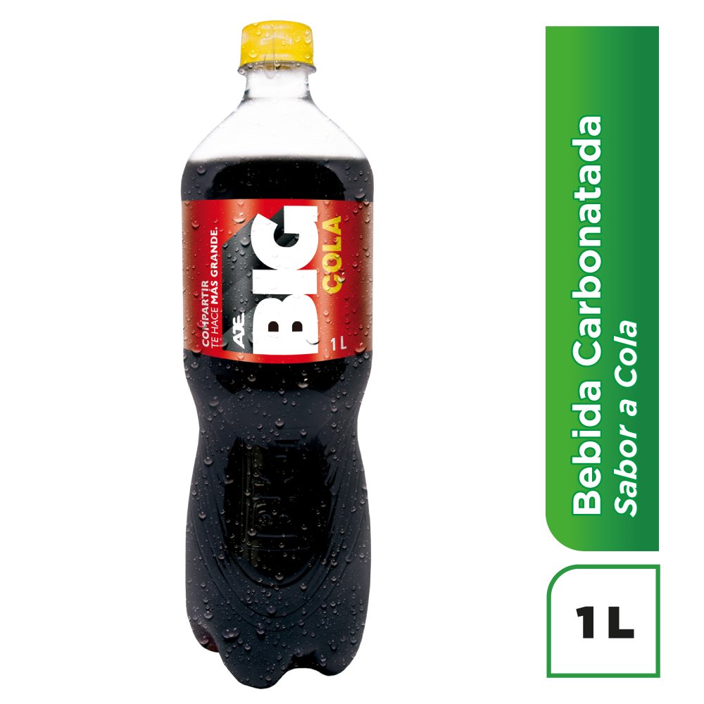 Big Cola Negra Litro x 1000 ml