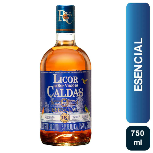 Ron Caldas Esencial Botella x 750 ml