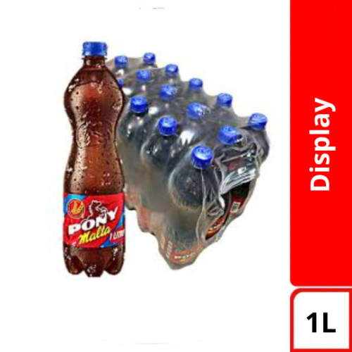 Display Pony Malta Litro x 15 Uds