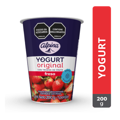 Yogurt's Fresa Alpina Vasito Personal