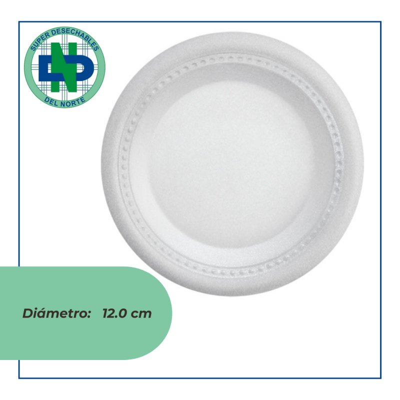 Plato 12 Onzas x 20 uds