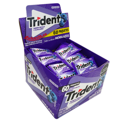 Trident Mora Azul x60