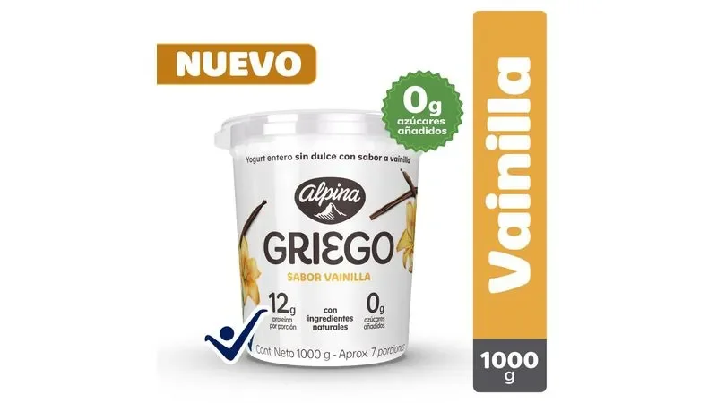 yogurt griego vainilla