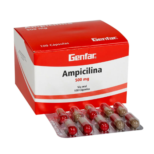 Genfar Ampicilina x 500 mg