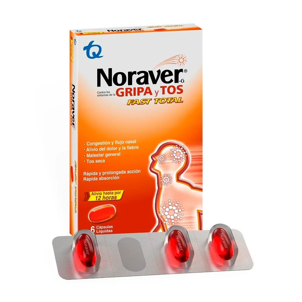 Noraver Gropa y Tos Capsula