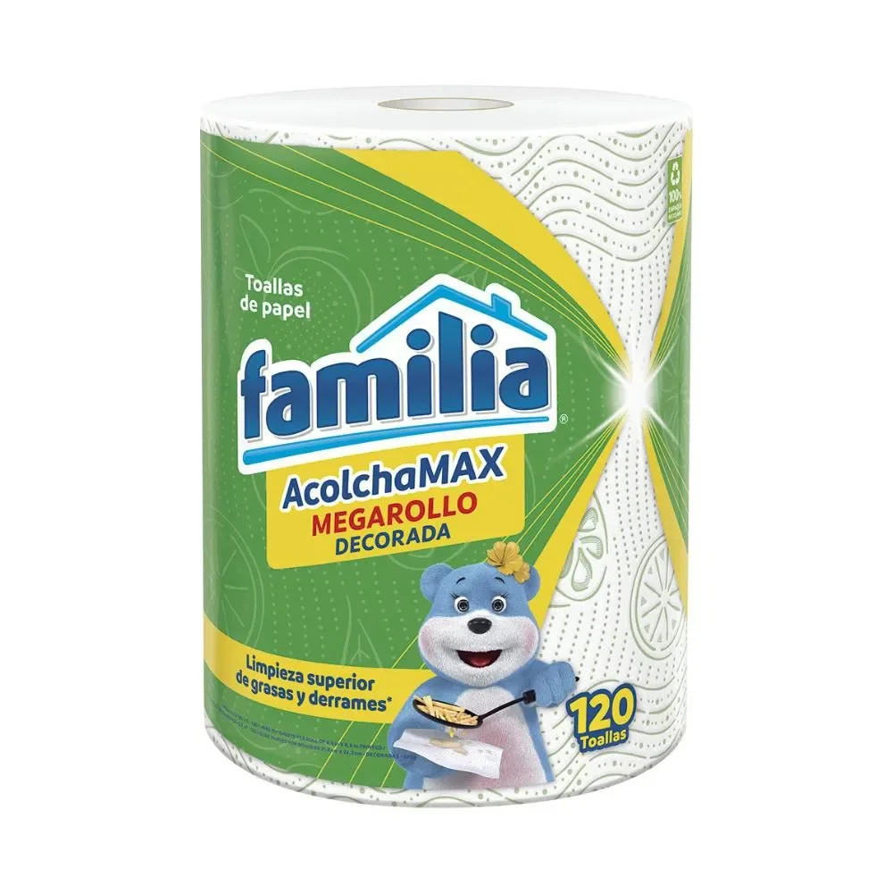 toallas de cocina acolchamax x 80hojas