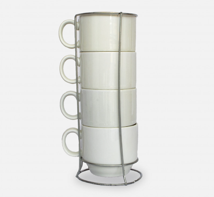 Mug Apilable x4
