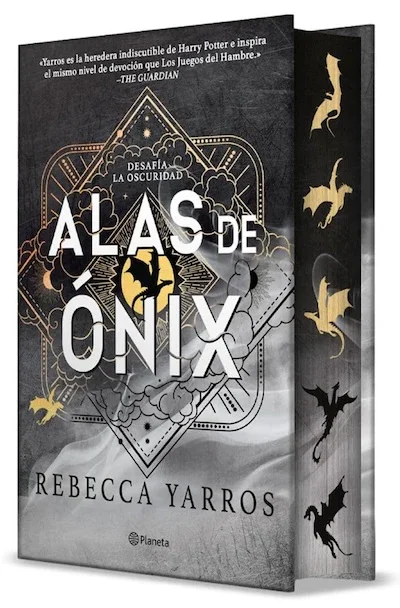 Alas de Onix. Tapa dura Cantos pintados.