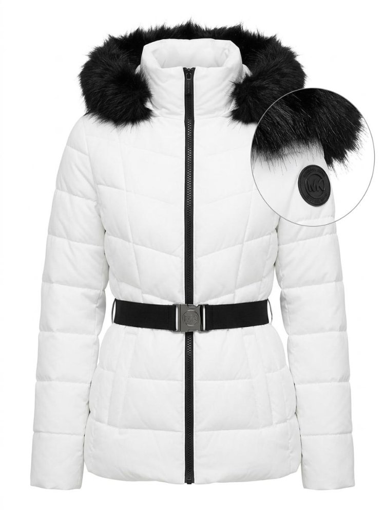 Campera blanca Michael Kors dama