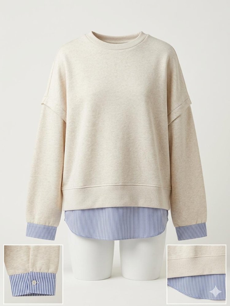 Suéter doble dama Tommy Hilfiger