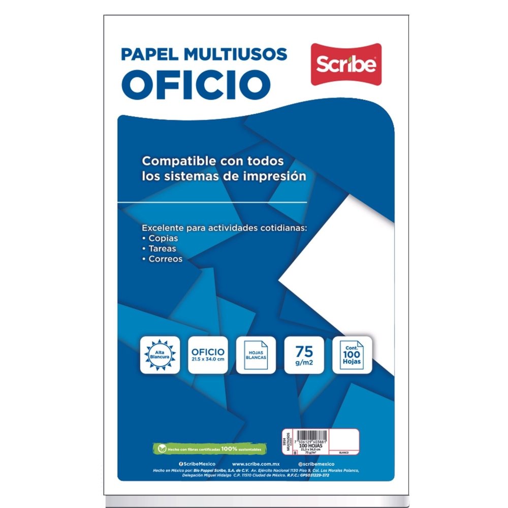 imprecion tipo oficio b/n