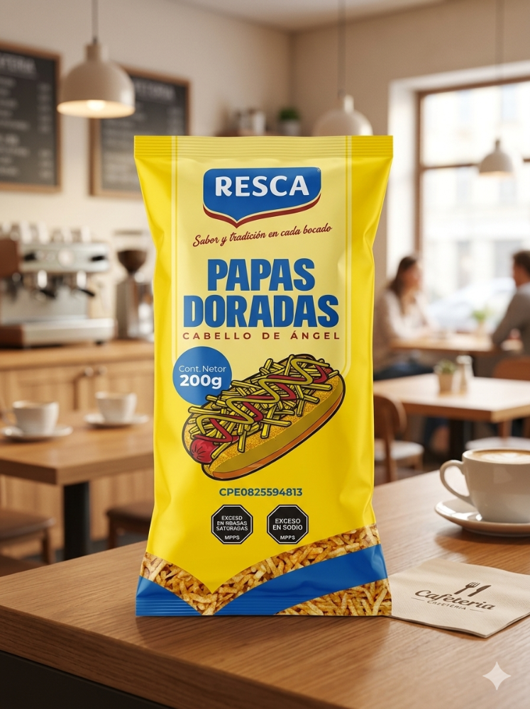 PAPAS DORADAS RESCA 200GR