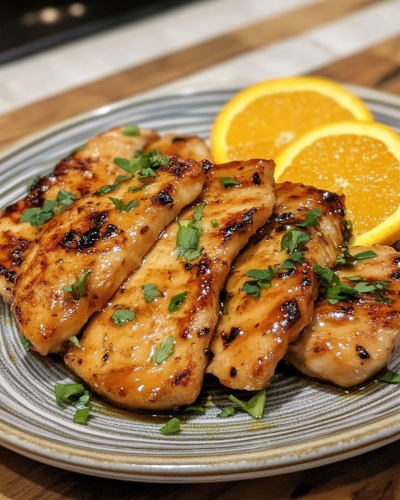filed de pollo al ajillo