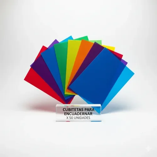 Caratula plastica para encuadernar carta *50 unidades