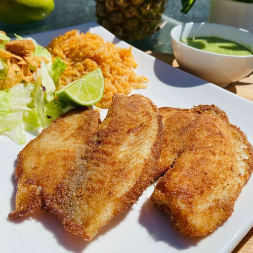 filed de pescado al ajillo