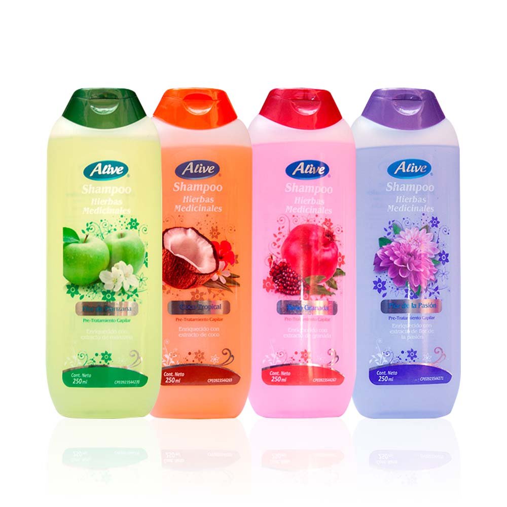 Shampoo Alive Hierbas Medicinales 250