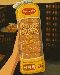 Pan de sandwich de avena(trigo de oro)