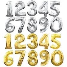 globos de numeros