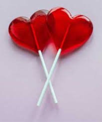 chupetas de corazon
