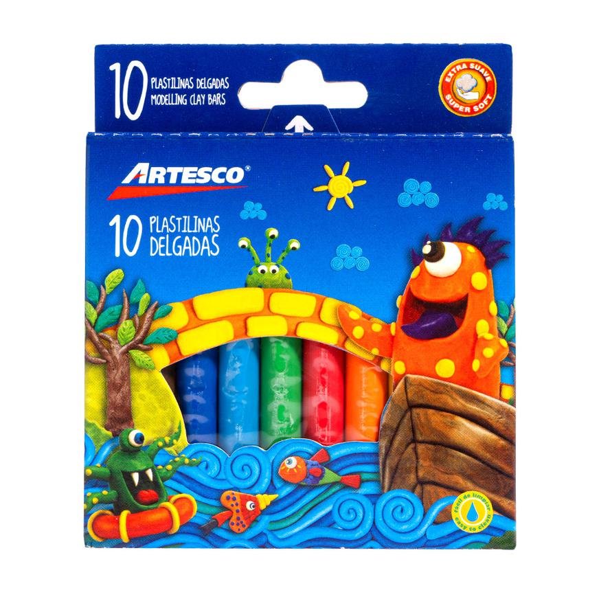 PLASTILINA ARTESCO DELGADA