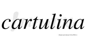 cartulinas