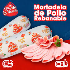 mortadela para rebanar punta de monte