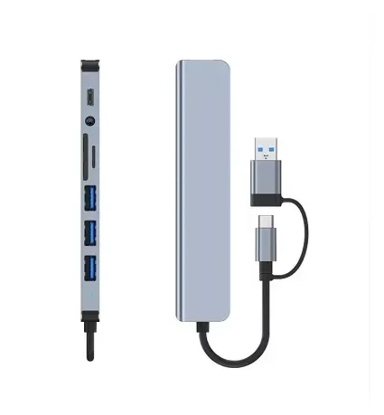 ADAPTADOR 8 EN 1 TC Y USB