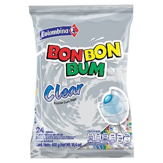 POPIS BON BON BUM CLEAR UND