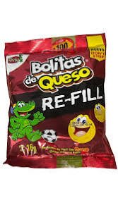 SNACKS BOLITA QUESO REFIL TOSTY 4/1/30.