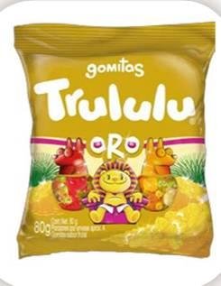 GOMITAS TRULULU ORO 70 GR UND