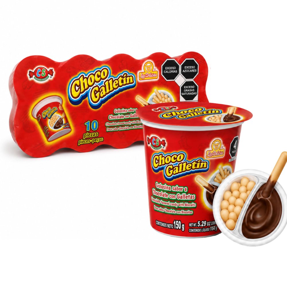 GALLETAS CHOCO GALLETIN UND