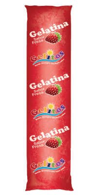 REF GELITOS BOLSA GELATINA FRESA 100ml. UND