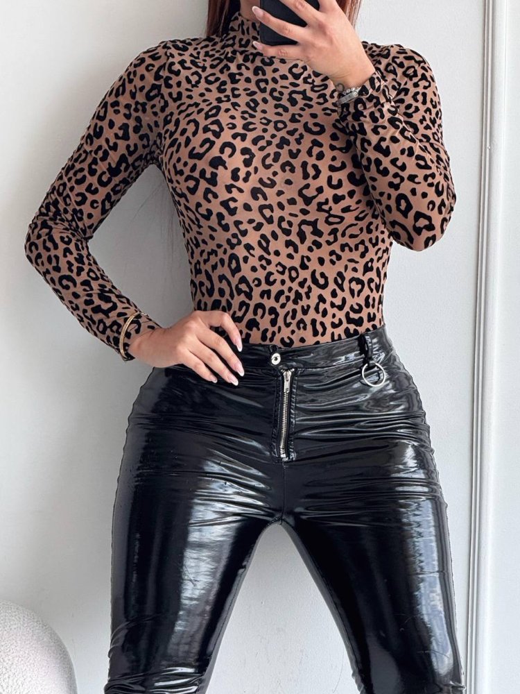 BODY ANIMAL PRINT TRANSPARENCIA