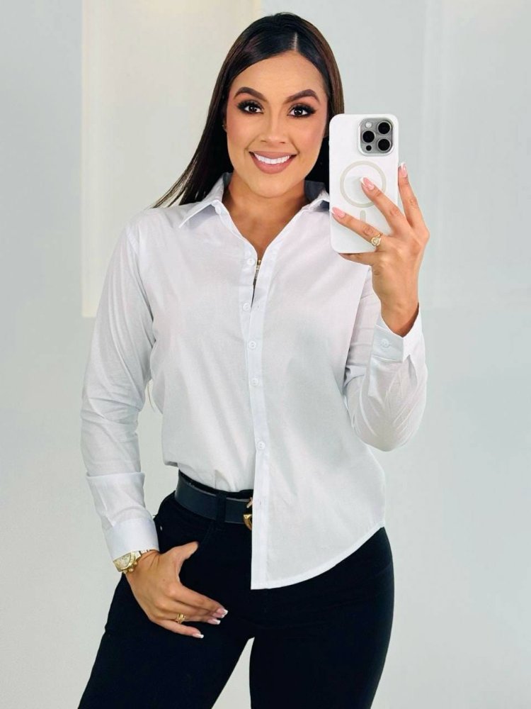 BLUSA ELEGANCE POPELINA