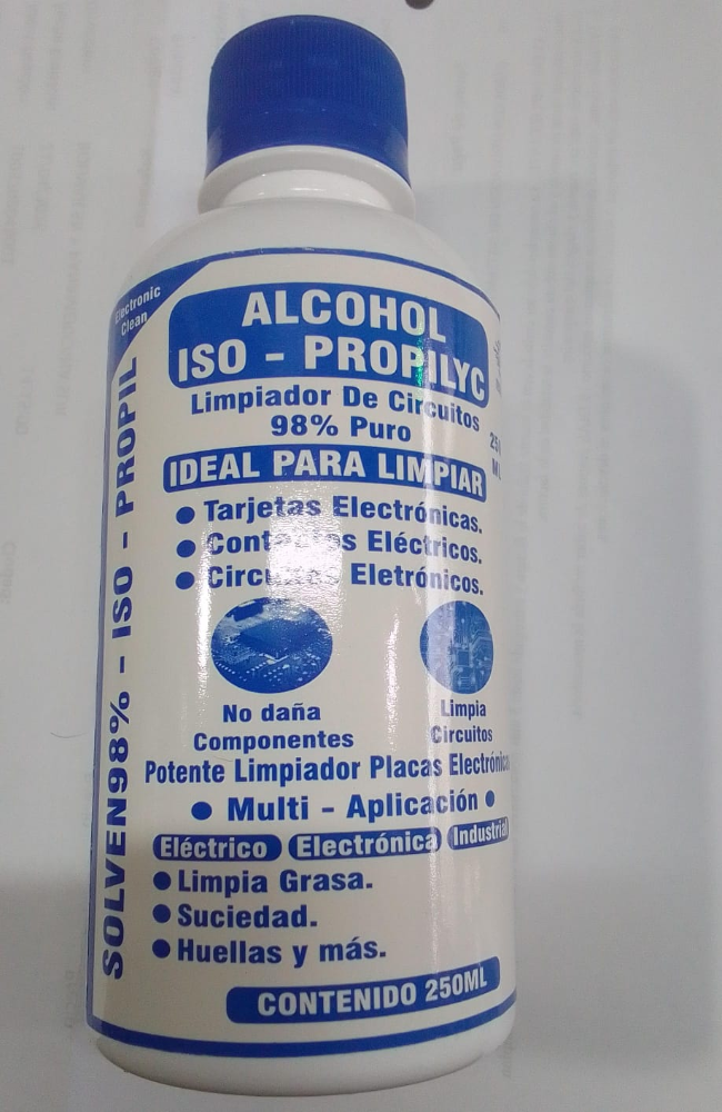 ALCOHOL ISOPROPILICO 250ML