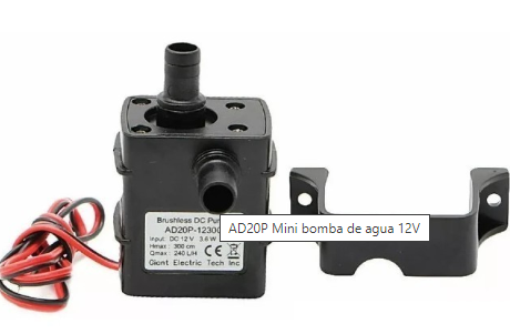 BOMBA DE AGUA 12V AD20P v3