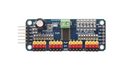 PCA9685 DRIVER I2C  12BIT PWM ROBOT             6E   13/6