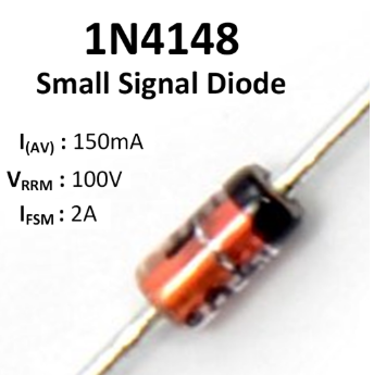 DIODO STANDAR 1N4148 GERMANIO E3   2/13